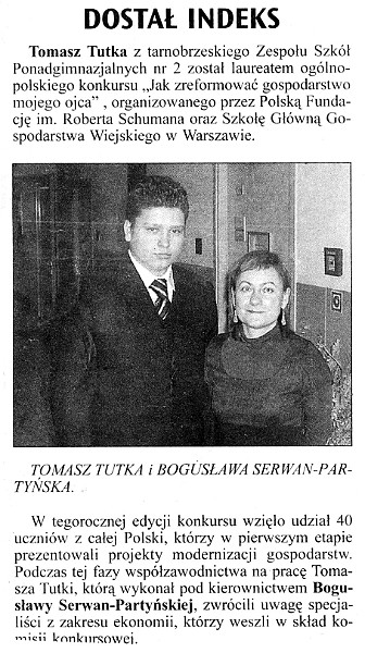 Dostal indeks - Tygodnik Nadwislanski 2011-04-01.jpg